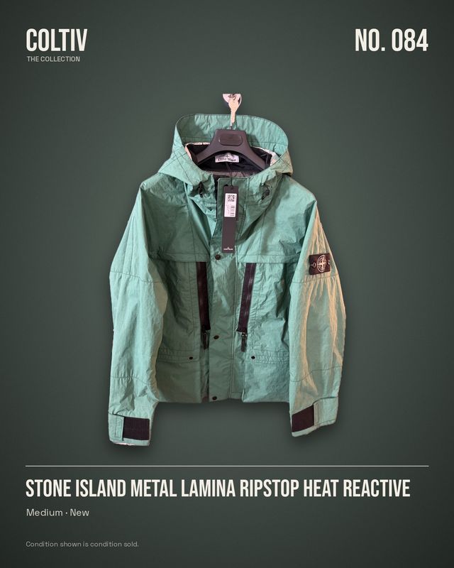 Stone Island Metal Lamina Ripstop Heat Reactive